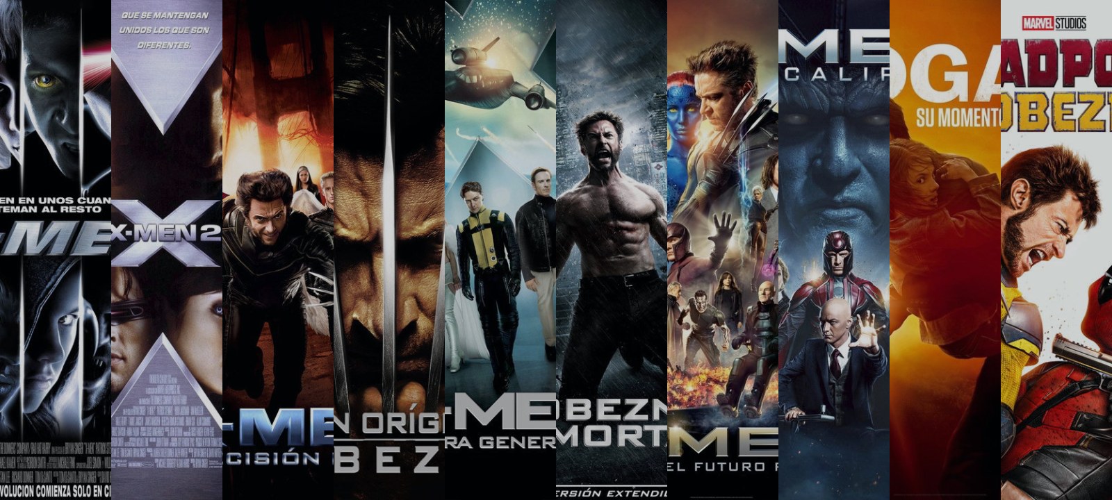 Mosaico de carátulas de las películas de esta guía