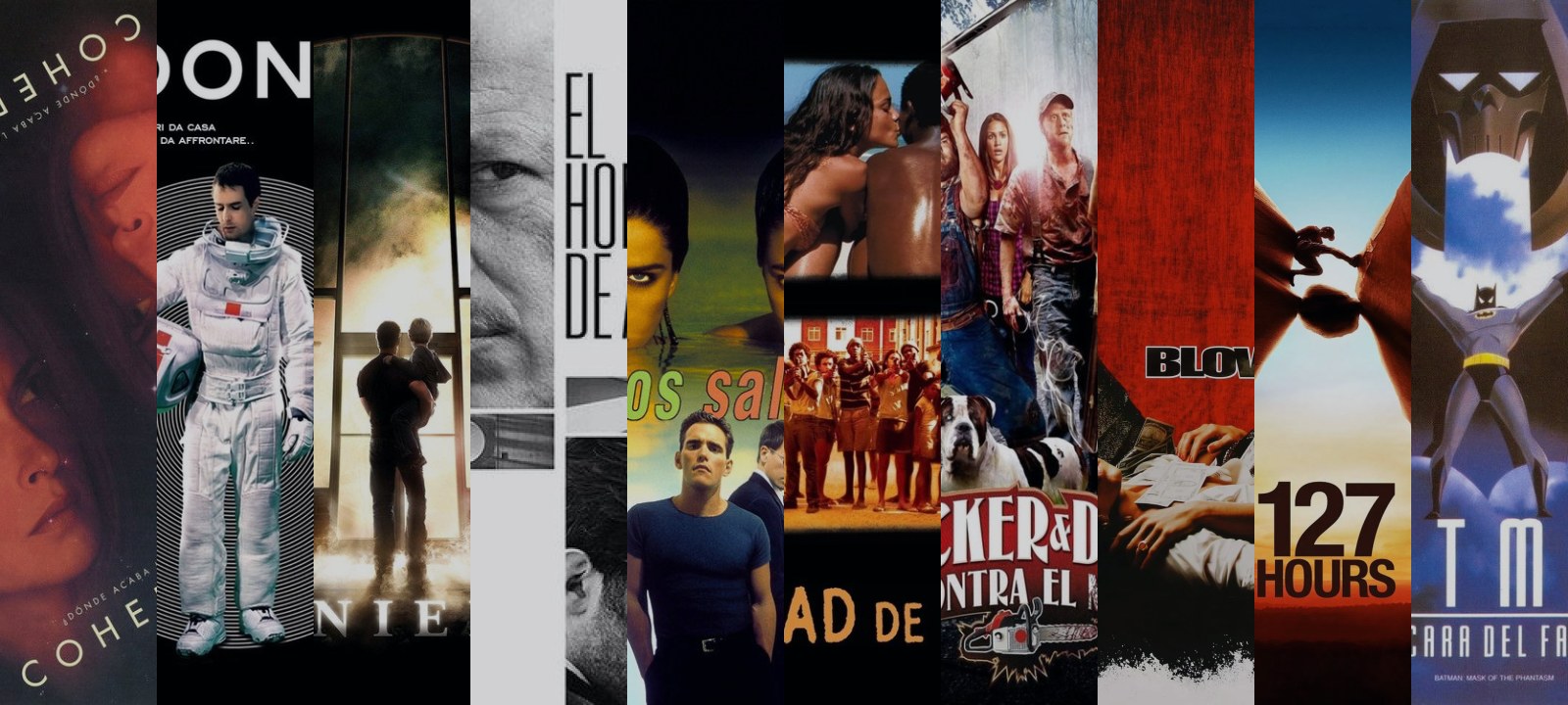 Mosaico de carátulas de las películas de esta guía