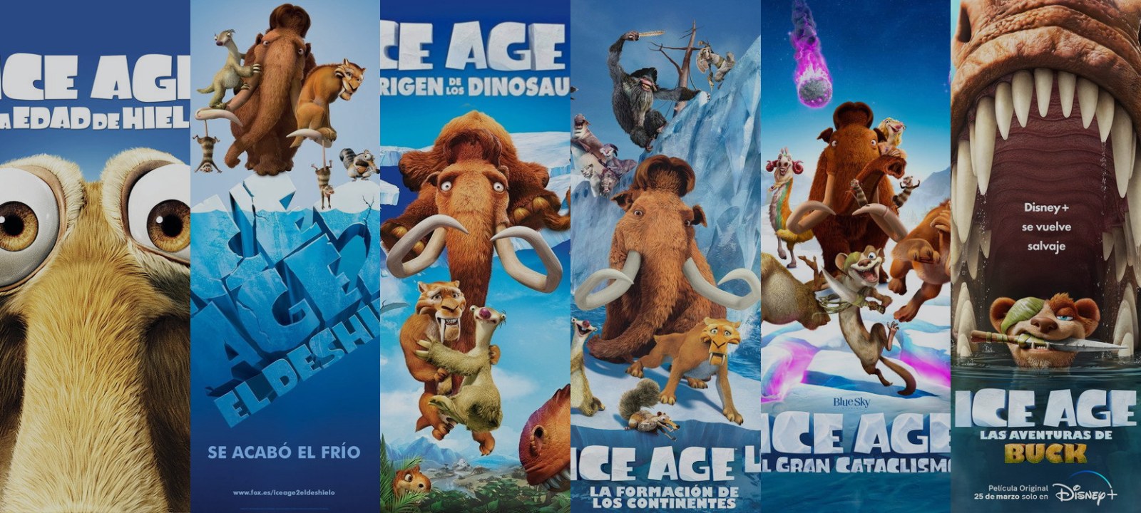 Mosaico de carátulas de las películas de esta guía