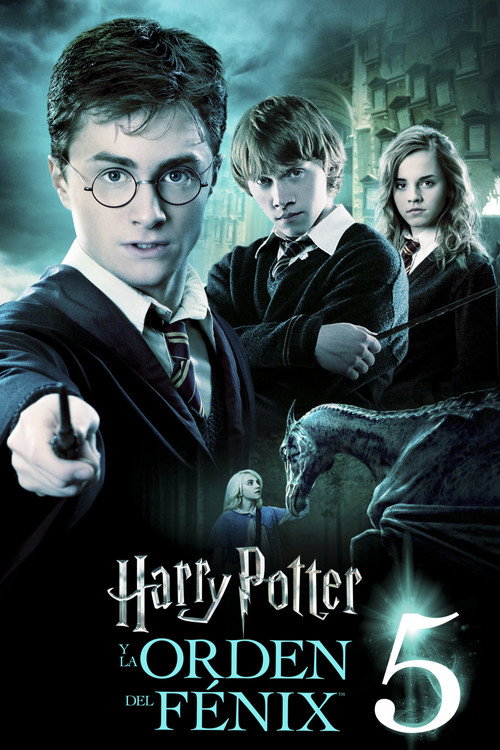 Carátula de Harry Potter y la Orden del Fénix