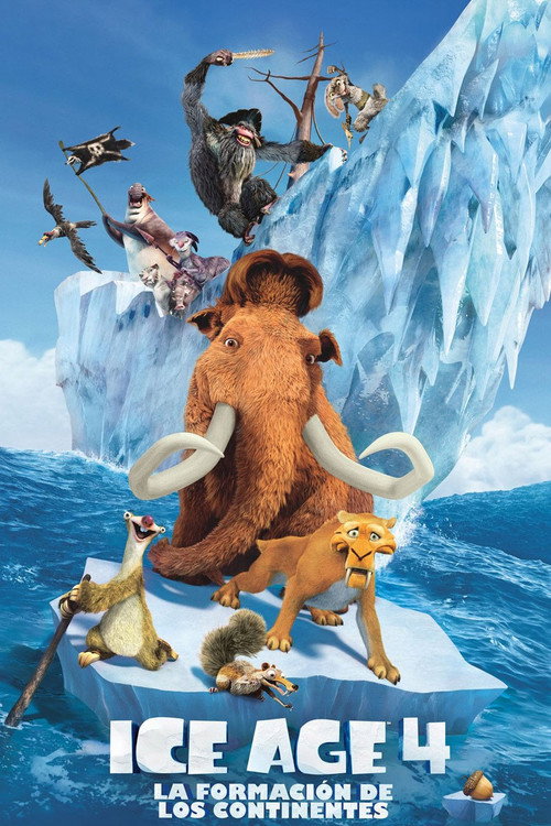Carátula Ice Age 4: La formación de los continentes