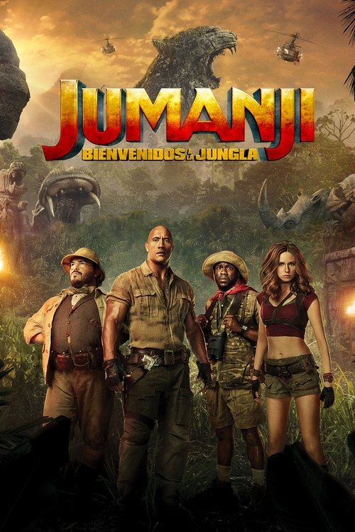 Carátula Jumanji: Bienvenidos a la jungla