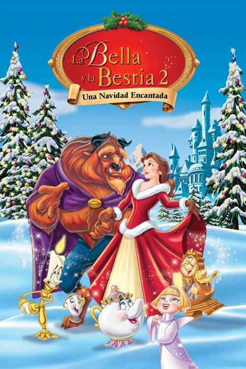Carátula de La bella y la bestia 2: Una navidad encantada