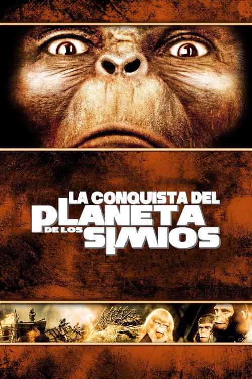 Carátula de La conquista del planeta de los simios