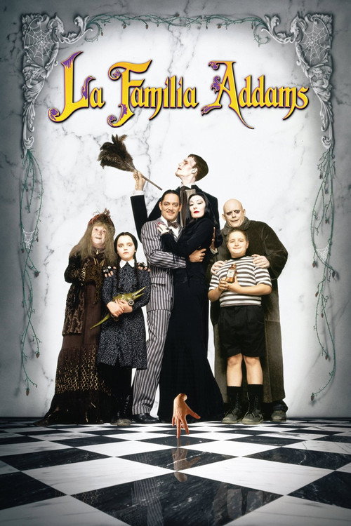 Car&aacute;tula de La familia Addams