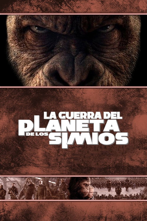 Carátula de La guerra del planeta de los simios