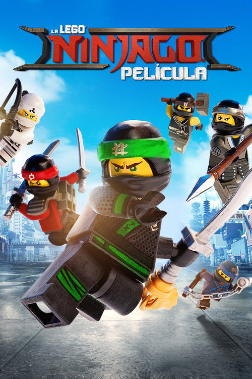 Carátula de La Lego Ninjago película