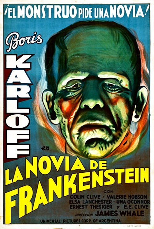 Carátula La novia de Frankenstein