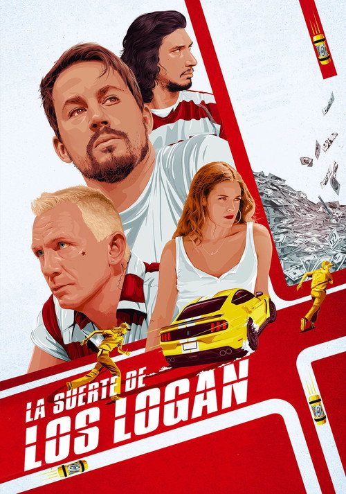 Carátula La suerte de los Logan