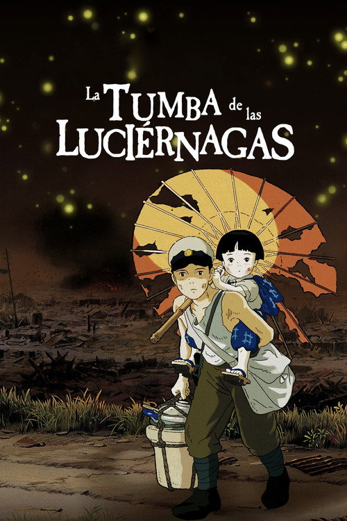 Carátula de La tumba de las luciérnagas