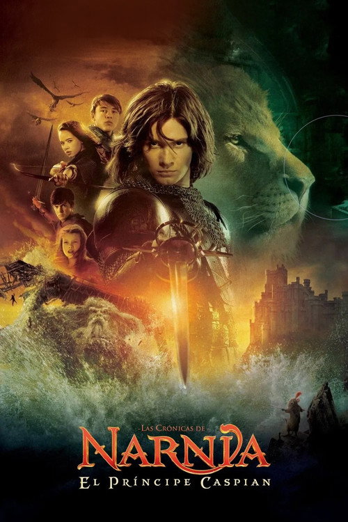 Car&aacute;tula de Las cr&oacute;nicas de Narnia: El pr&iacute;ncipe Caspian