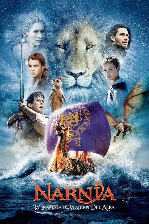 Car&aacute;tula de Las cr&oacute;nicas de Narnia: La traves&iacute;a del viajero del alba