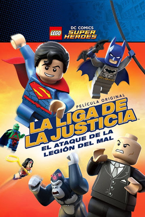 Carátula de LEGO DC Comics Super Heroes: La Liga de la Justicia - El ataque de la Legión del Mal