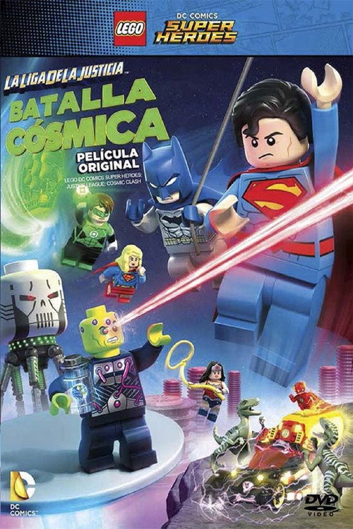 Carátula de LEGO DC Comics Super Heroes: La liga de la justicia - La invasión de Brainiac