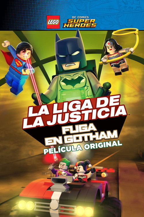 Carátula de LEGO La Liga de la Justicia: Fuga de Gotham