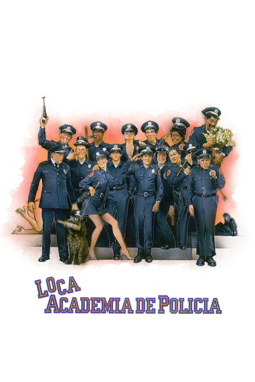 Carátula de Loca academia de policía