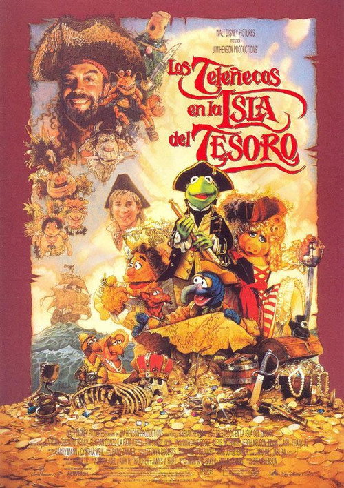 Carátula de Los teleñecos en la Isla del Tesoro