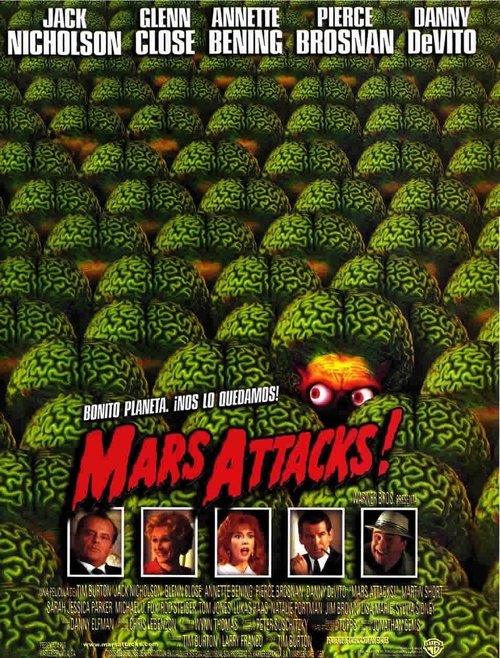 Carátula Mars Attacks!