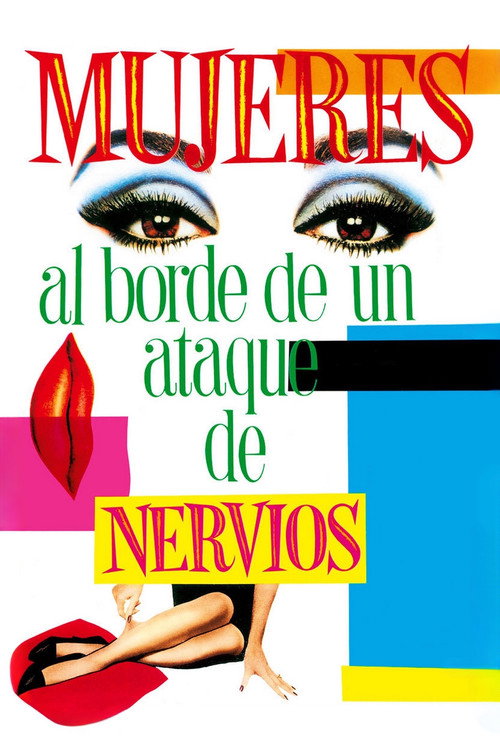 Carátula de Mujeres al borde de un ataque de nervios