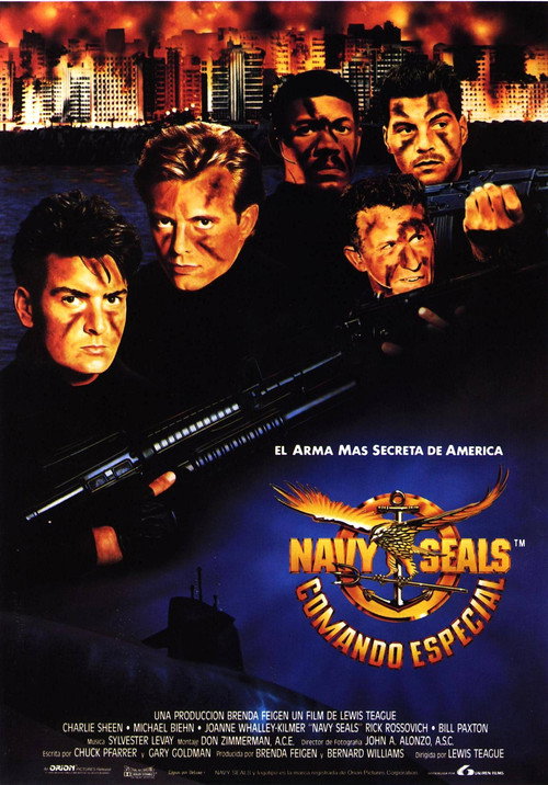 Carátula Navy Seals, comando especial