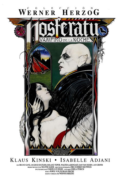 Carátula de Nosferatu. Vampiro de la noche