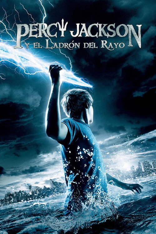 Carátula de Percy Jackson y el ladrón del rayo