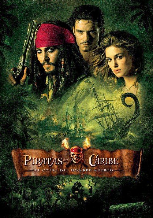Carátula de Piratas del Caribe: El cofre del hombre muerto
