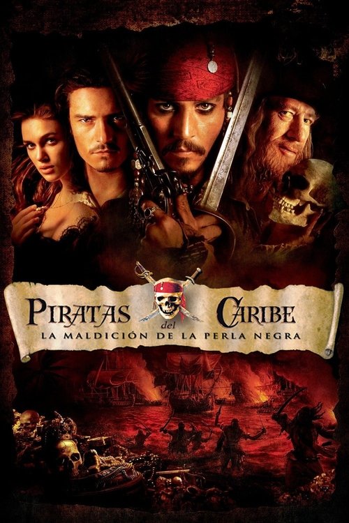 Carátula Piratas del Caribe: La maldición de la Perla Negra