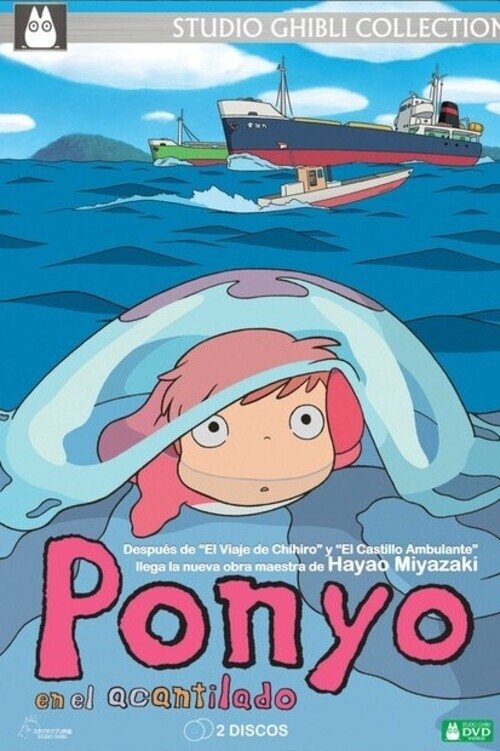 Carátula de Ponyo en el acantilado