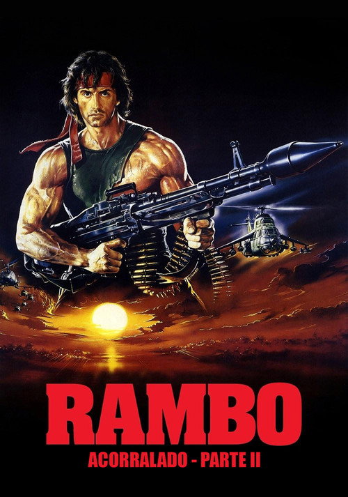 Car&aacute;tula de Rambo: Acorralado Parte II