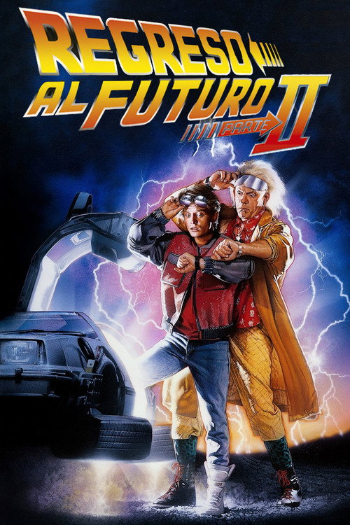 Carátula de Regreso al futuro II