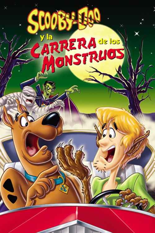 Carátula Scooby-Doo y la carrera de los monstruos
