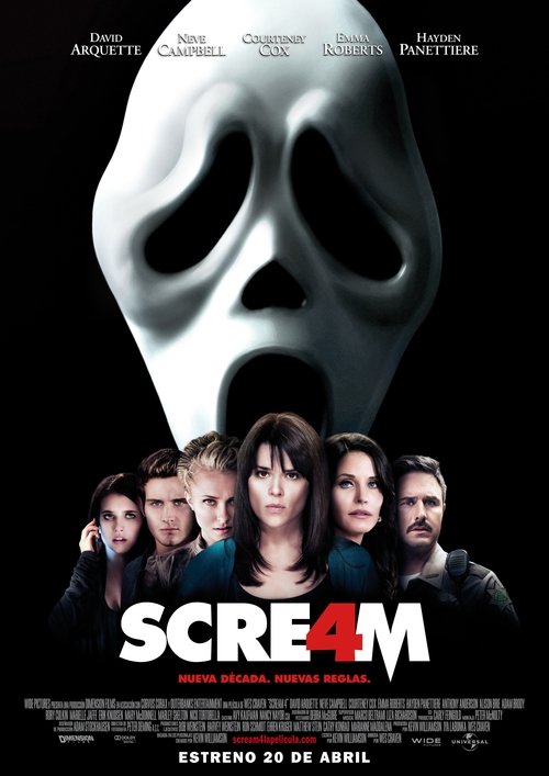 Carátula Scream 4