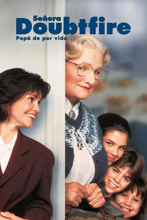 Carátula de Señora Doubtfire: Papá de por vida