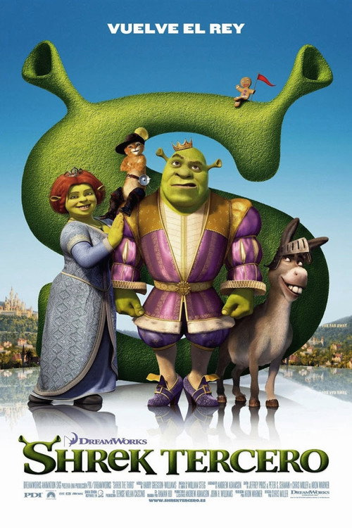 Carátula de Shrek tercero