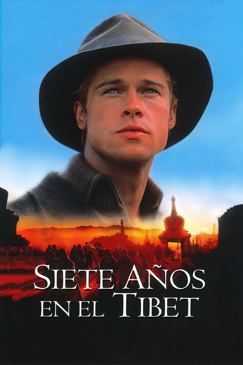 Carátula de Siete años en el Tíbet