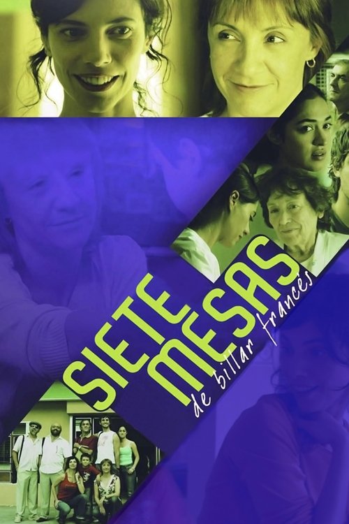 Car&aacute;tula de Siete mesas de billar franc&eacute;s