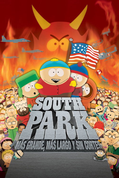 Carátula de South Park: Más grande, más largo y sin cortes