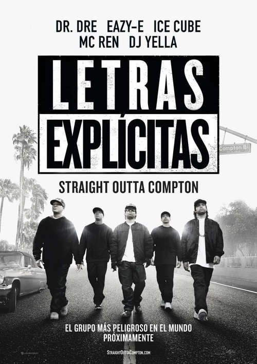 Carátula de Straight Outta Compton: Letras Explicitas