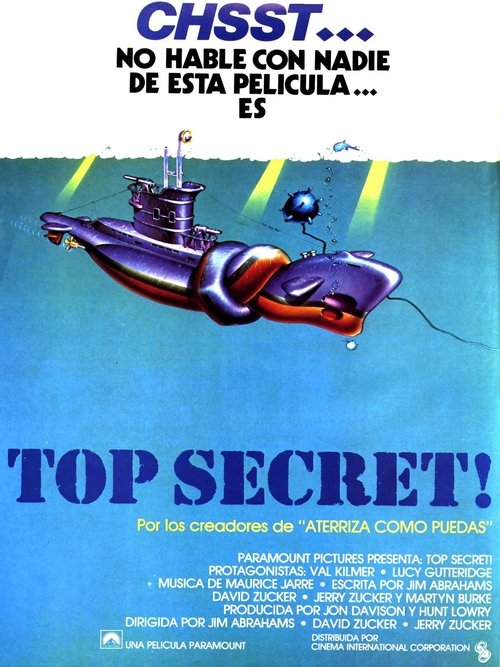 Carátula de Top Secret!