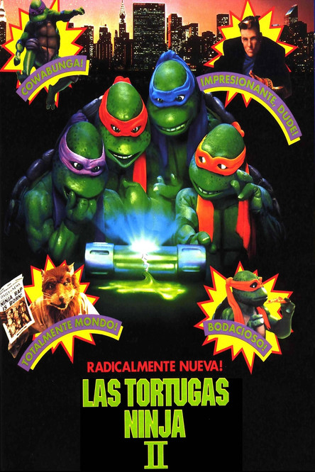 Carátula Tortugas Ninja II: El secreto del moco