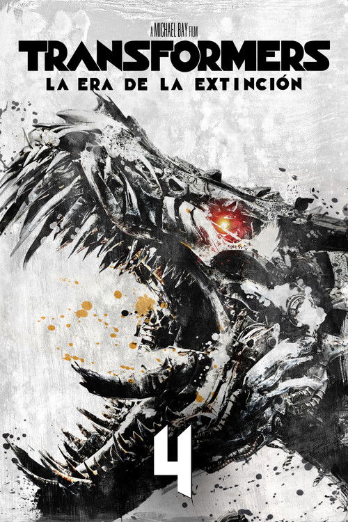 Carátula Transformers: La era de la extinción