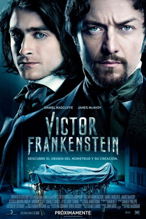 Carátula Víctor Frankenstein